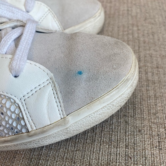 Vintage Havana Kate sneaker leather low top sneakers size 9 snakeskin lace up - Picture 8 of 10